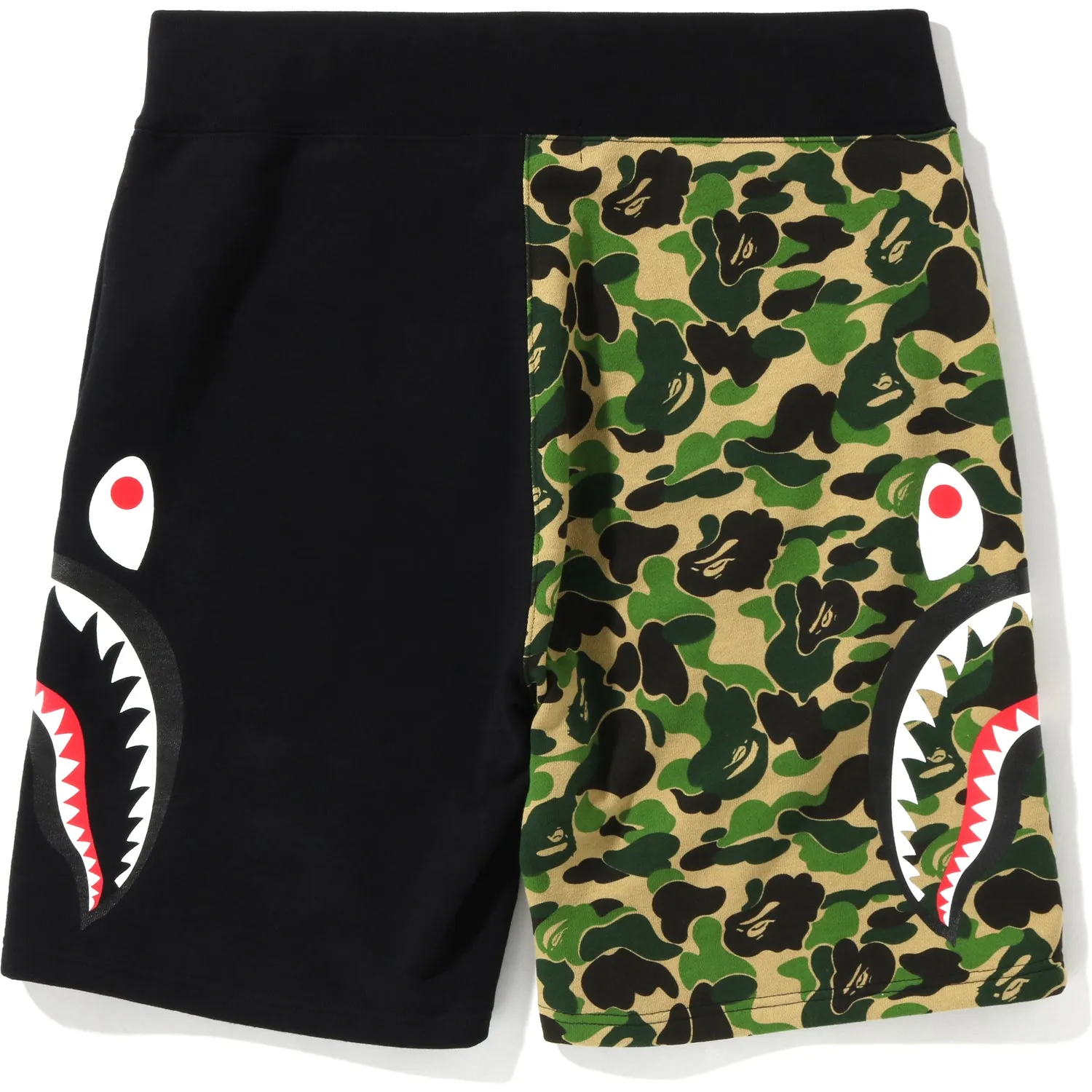 ABC CAMO SIDE SHARK SWEAT SHORTS MENS