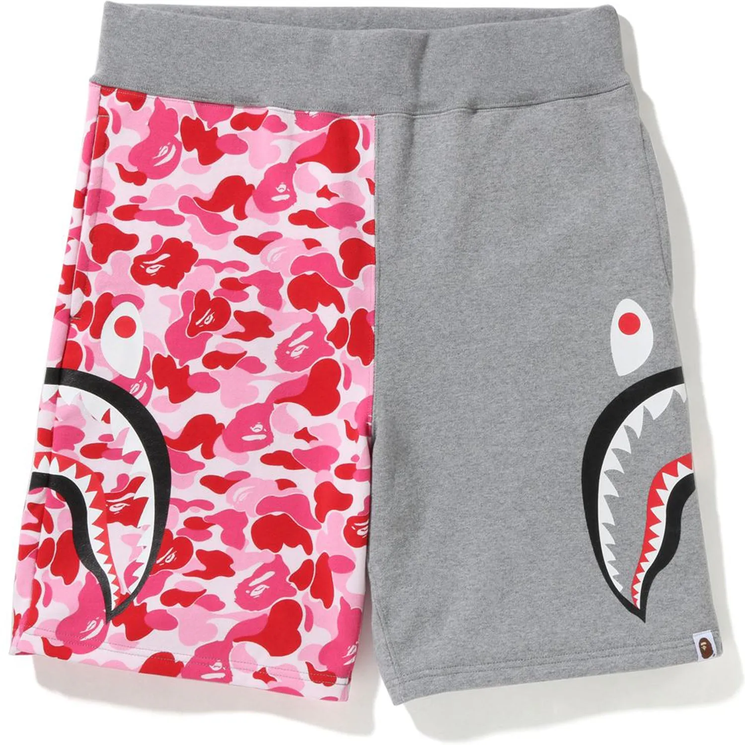 ABC CAMO SIDE SHARK SWEAT SHORTS MENS