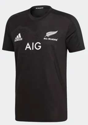 Adidas Mens All Blacks Home Performance Tee  CW3149