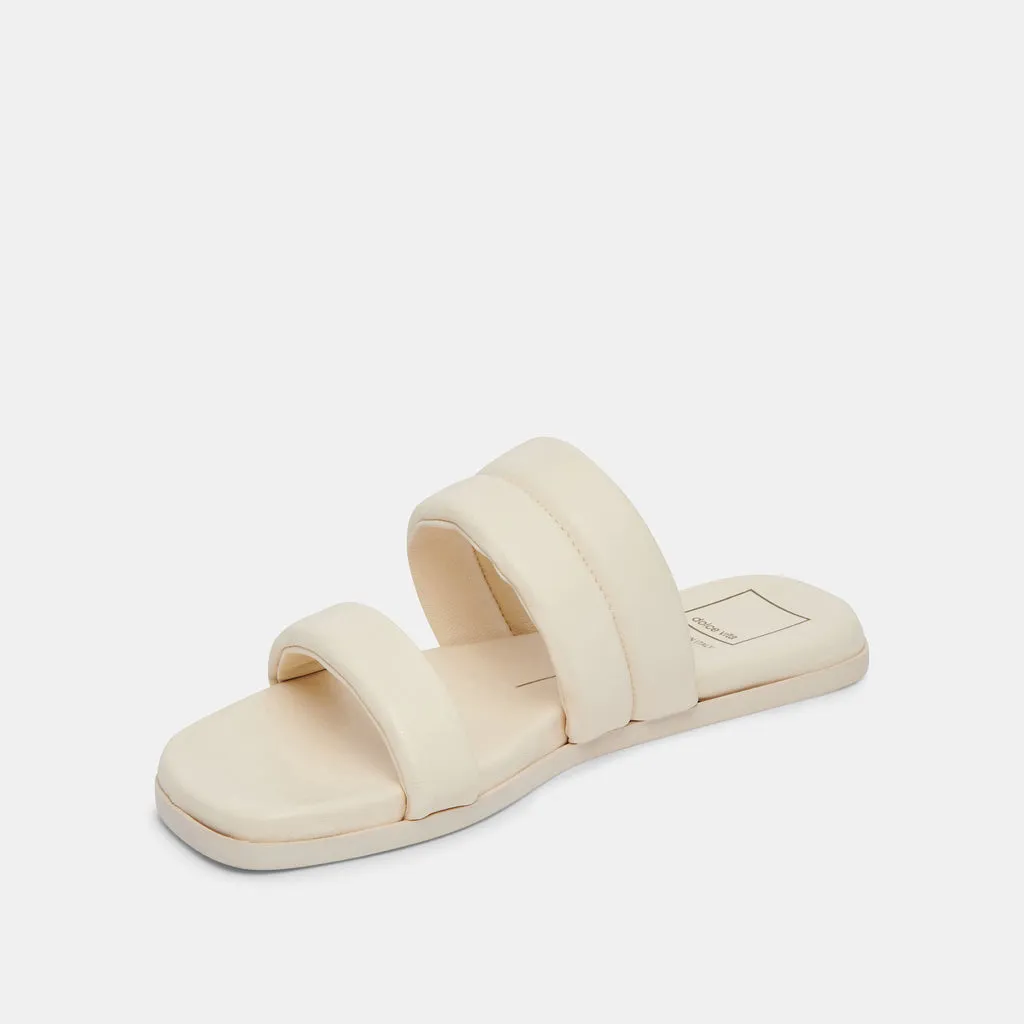 ADORE SANDALS IVORY LEATHER– Dolce Vita 6769842520130