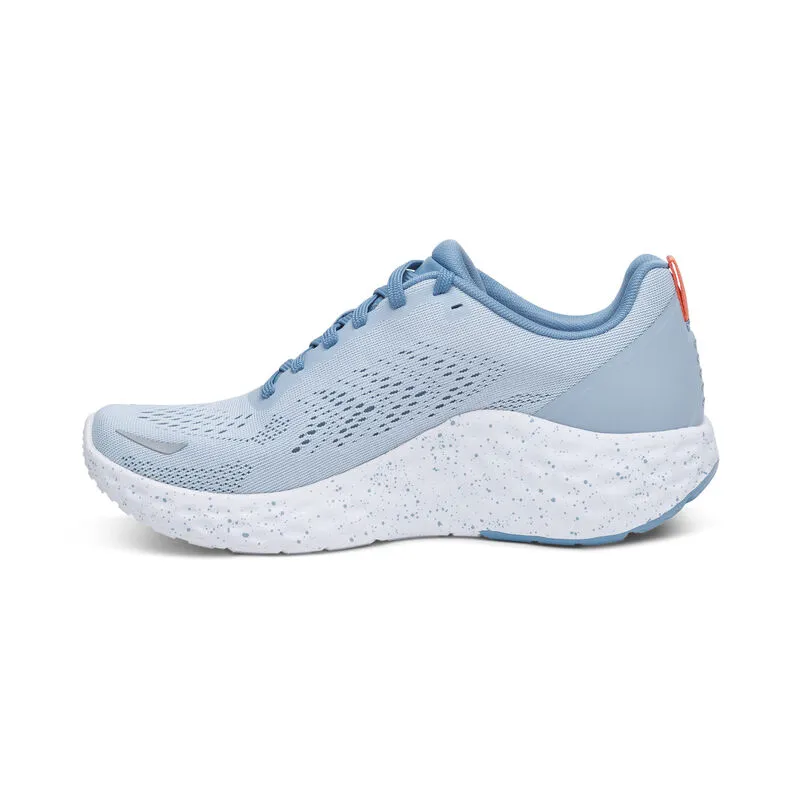 Aetrex Danika Lace Up Sneaker: Light Blue 