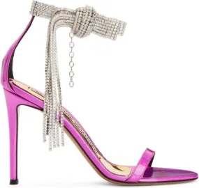 Alexandre Vauthier Diana 105mm crystal-embellished sandals Pink