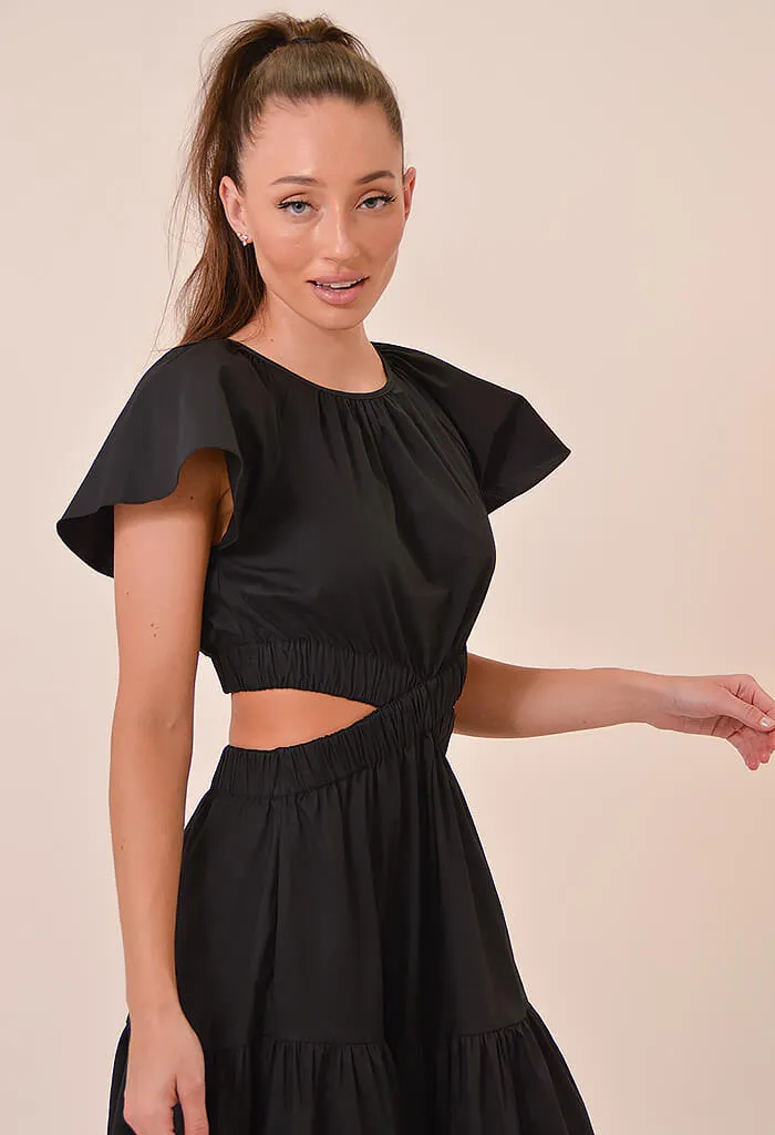 Allegra Cutout Midi Dress