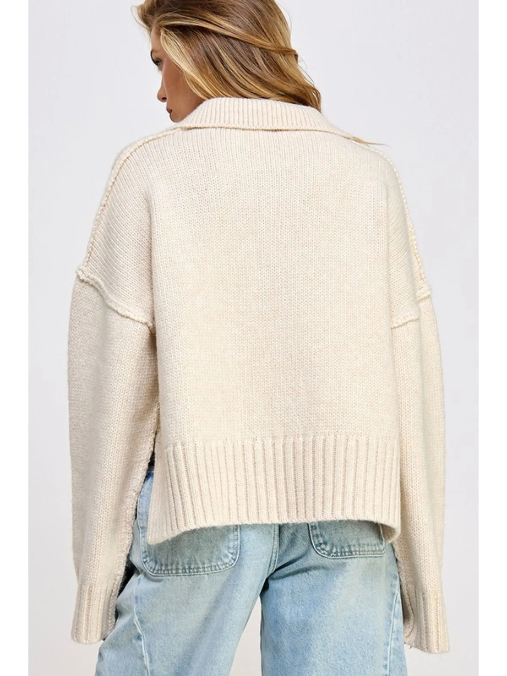 Amanda Polo Collar Sweater