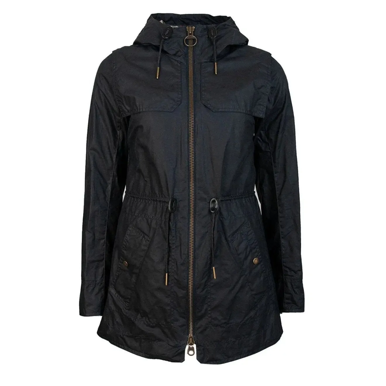 Barbour Womens Watson Wax Jacket Royal Navy / Dress