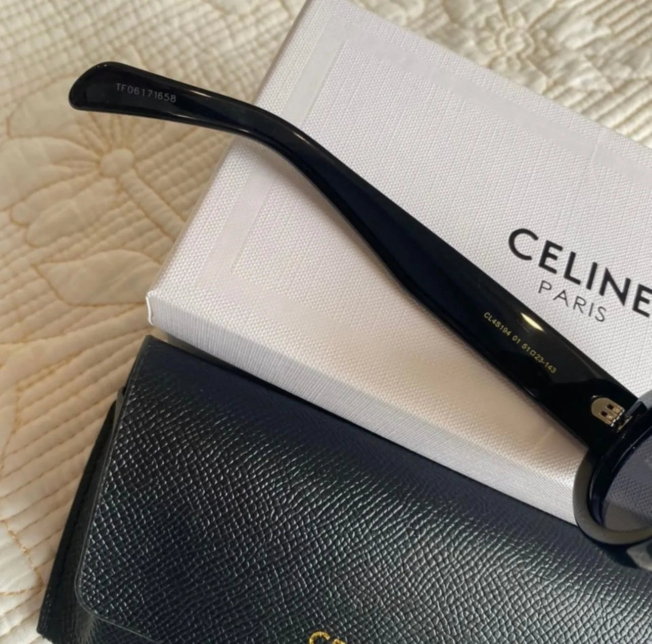 Black Gold Celine Sunglasses