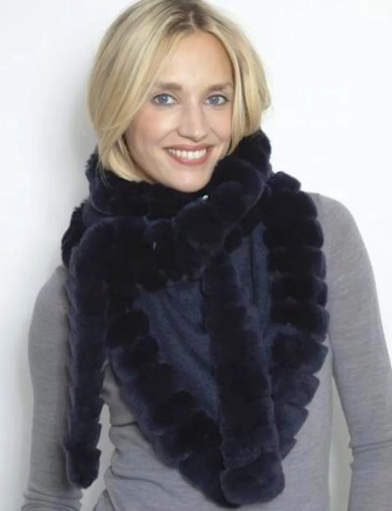 Cashmere Wool Bohemian Navy