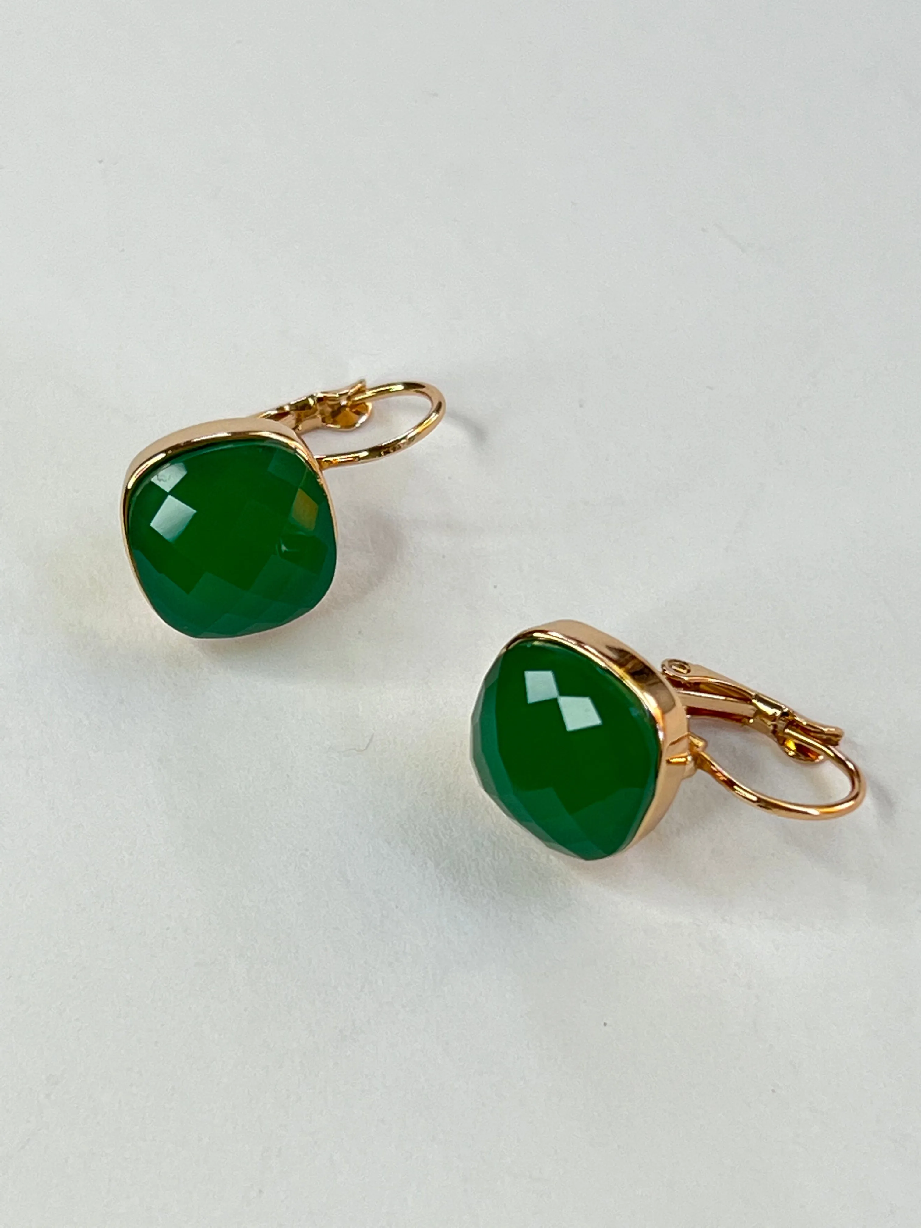 Choker Cut Earrings | Fern Green