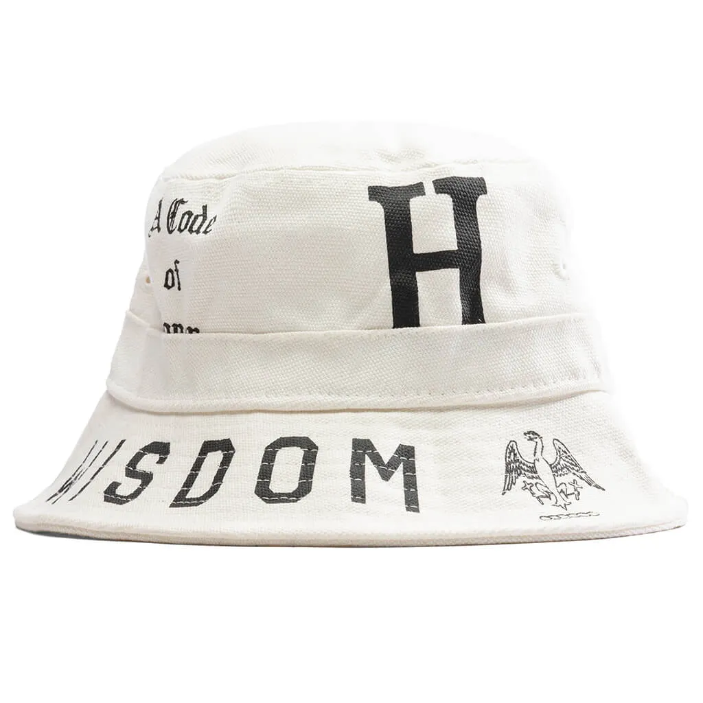 Code of Honor Bucket Hat - White