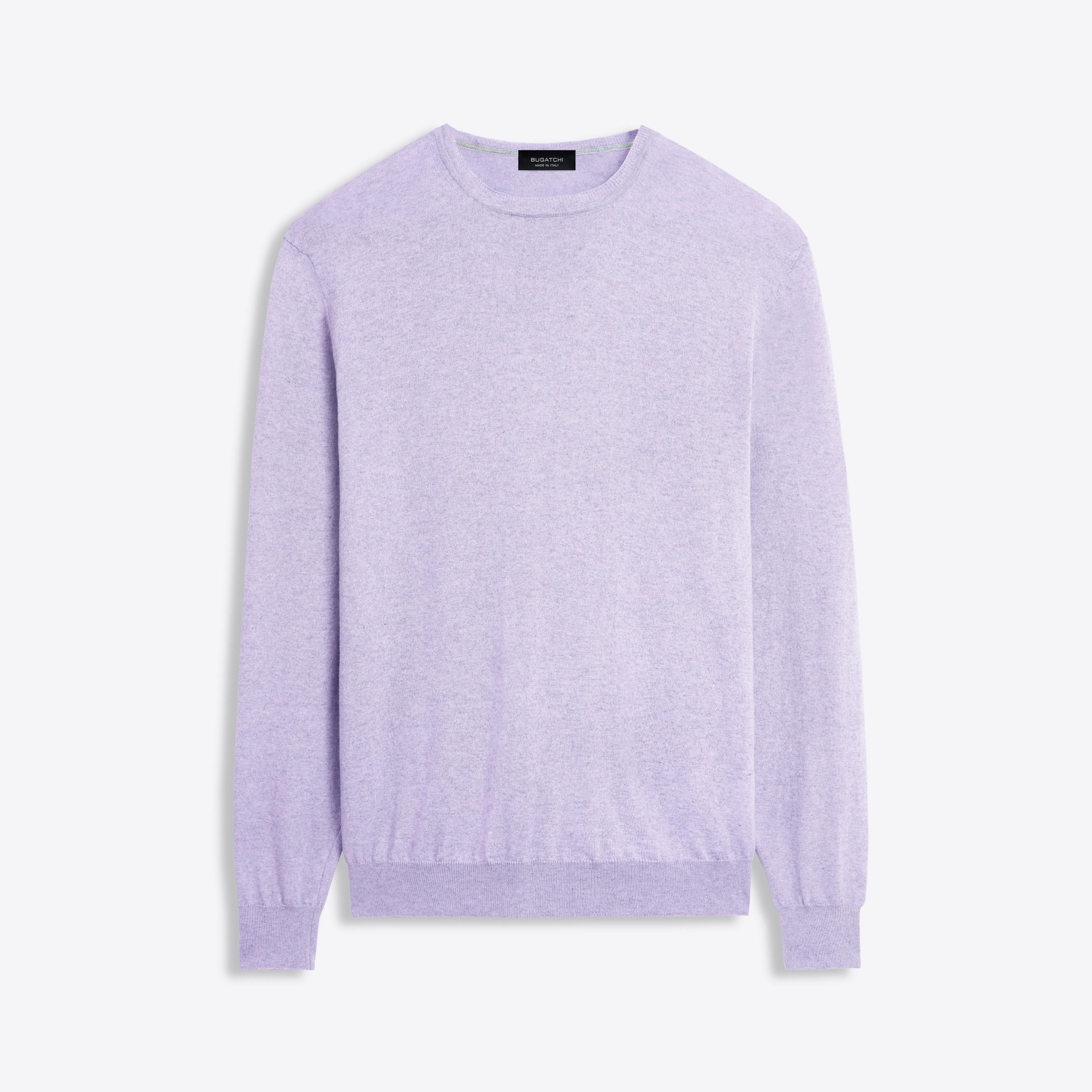 Crew Neck Melange Sweater