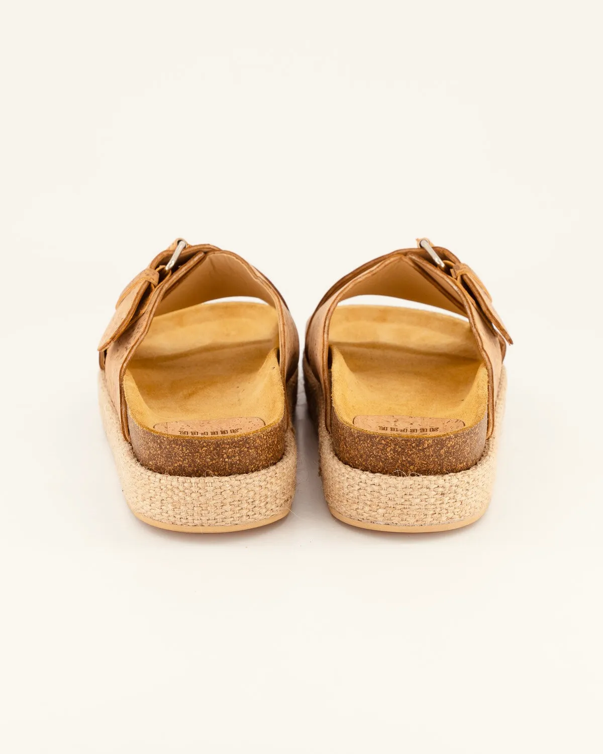 Cross-Over Cork Sandals