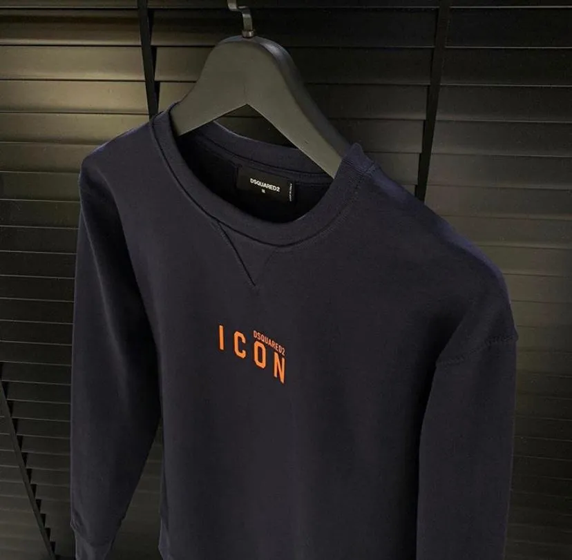 Dark Blue Icon Sweater