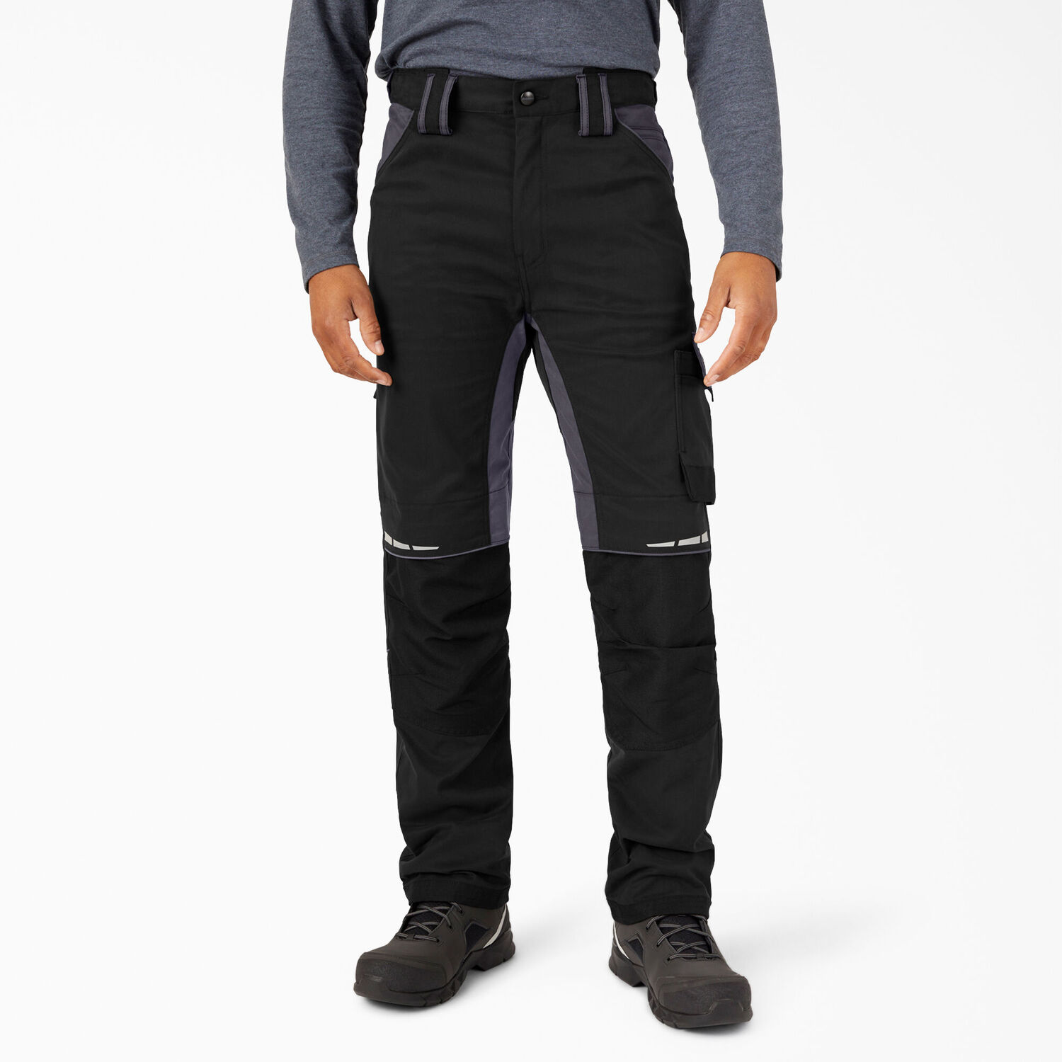 Dickies Men's FLEX Performance Workwear Regular Fit Pants in Black