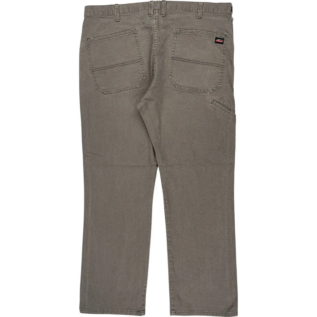 Dickies Work Pants - 38W 29L - Grey Cotton Blend