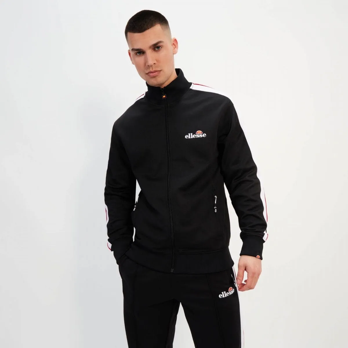 Ellesse Giandoso Track Jacket Black