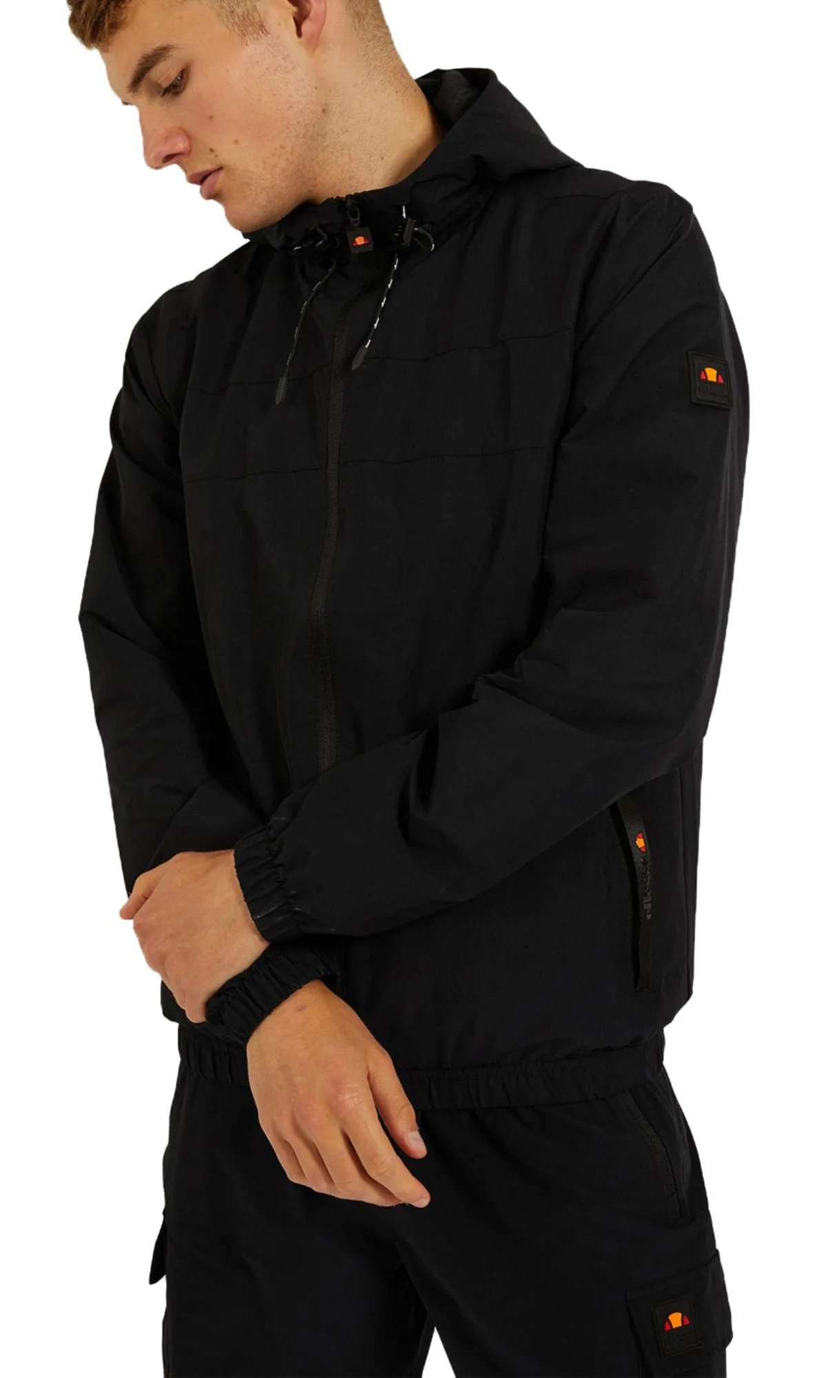 Ellesse Marinio Anorak Jacket Black