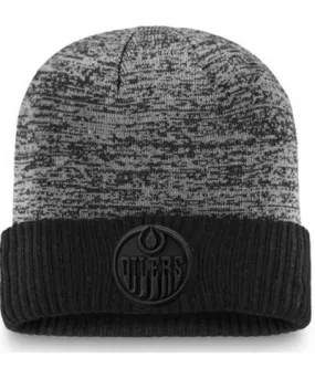 Fanatics Men's NHL Fanatics Edmonton Oilers Authentic Pro Travel & Training Cuffed Knit Hat