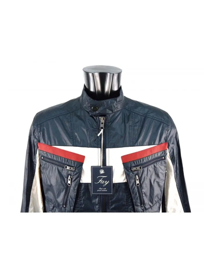 Fay Motorcycle Style Man Jacket