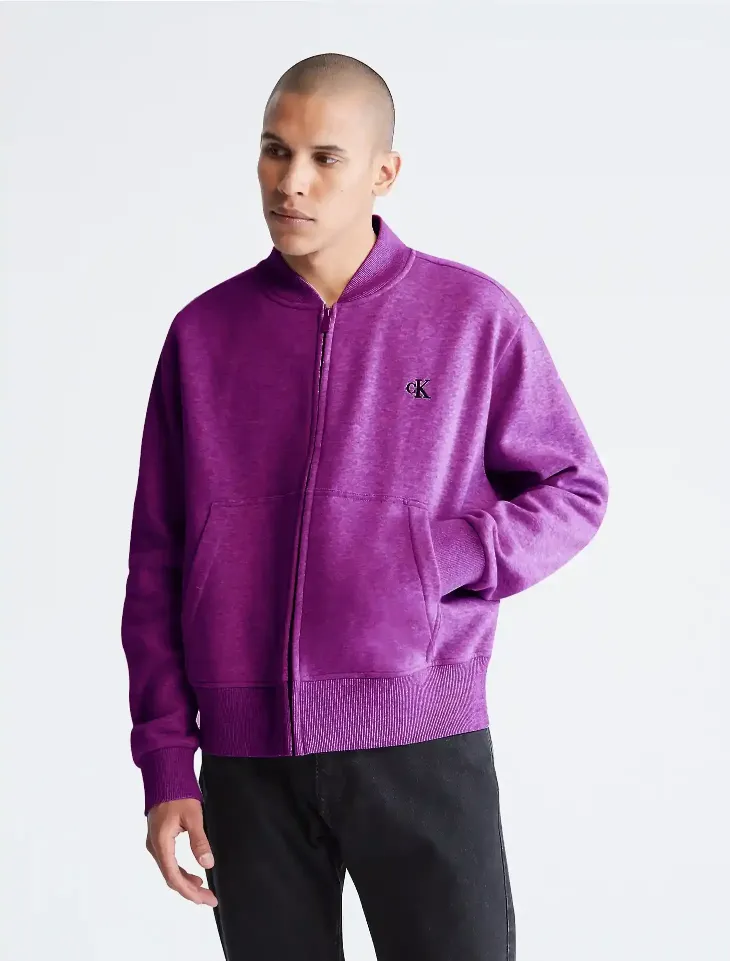 Fleece Bomber Jacket - William Jacket