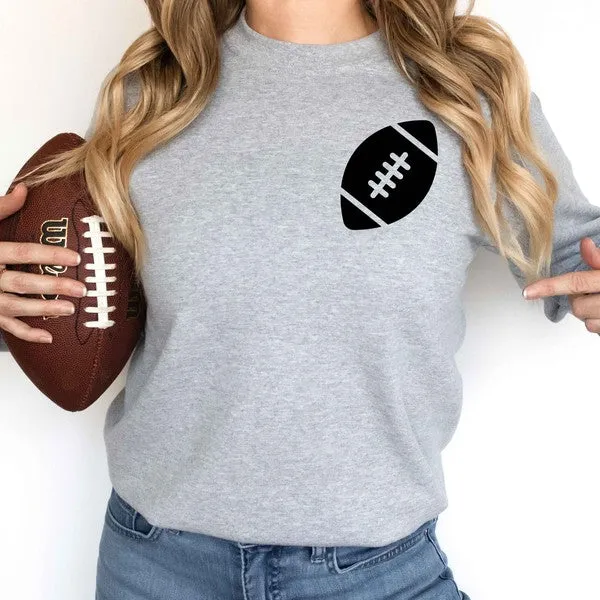 Game Day Football Front & Back Sweatshirt