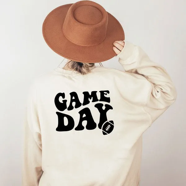 Game Day Football Front & Back Sweatshirt