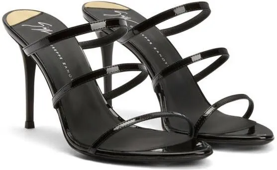 Giuseppe Zanotti Alimha 105mm sandals Black