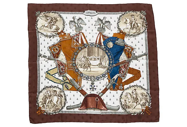 Hermès Napoleon Scarf