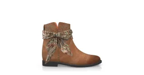 Hidden Wedge Ankle Boots 11471