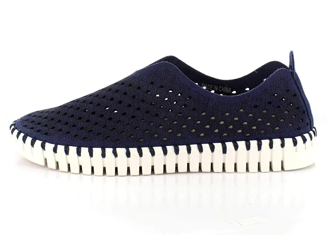 Ilse Jacobsen Tulip 139 Perforated Slip-On Sneaker