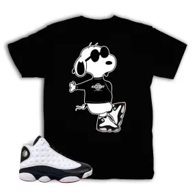 Jordan 13 He Got Game Cool Snoopy Shirt