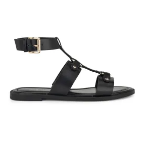 Jouise Ankle Strap Flat Sandals