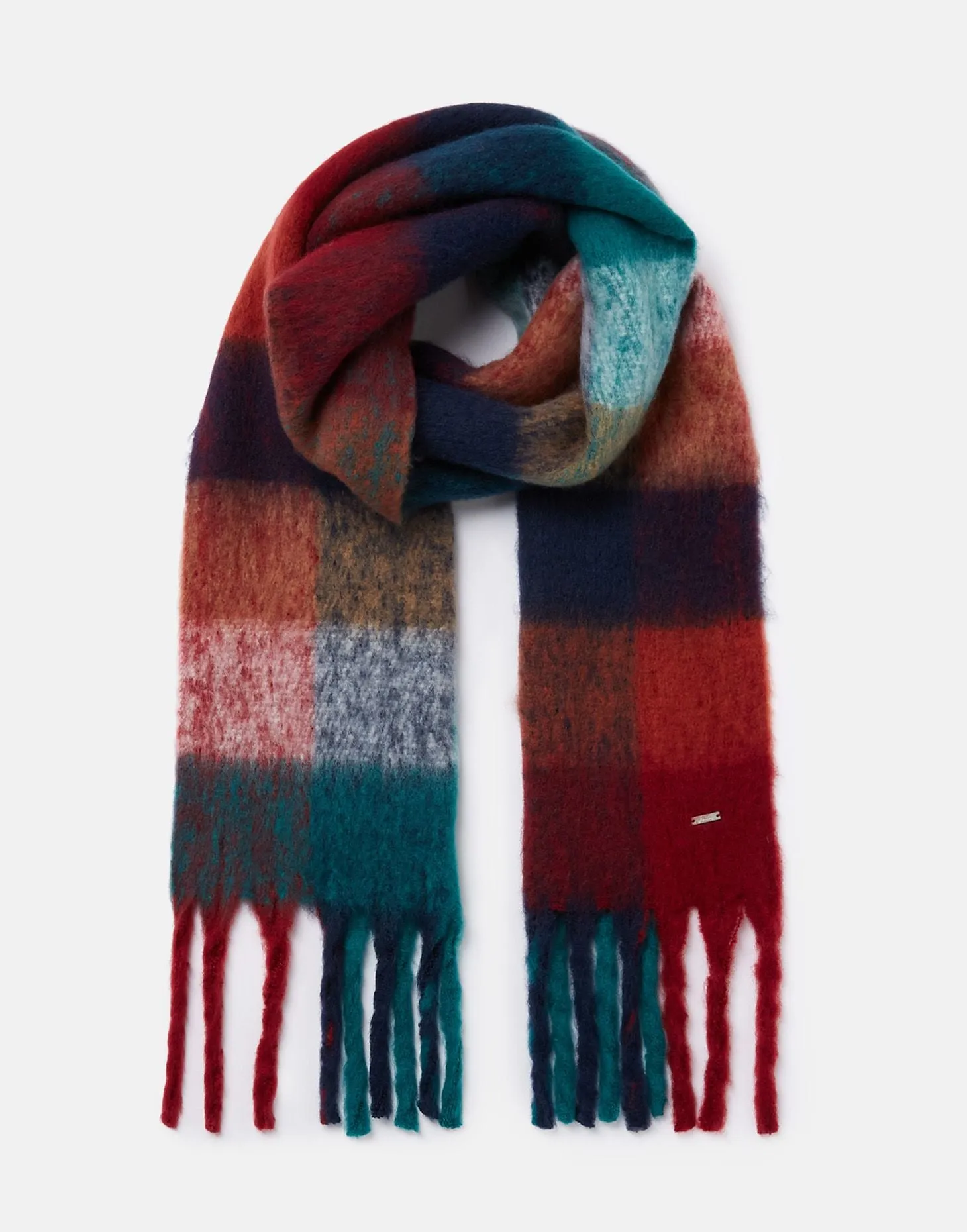 Joules | Folley Brushed Check Scarf | Women's