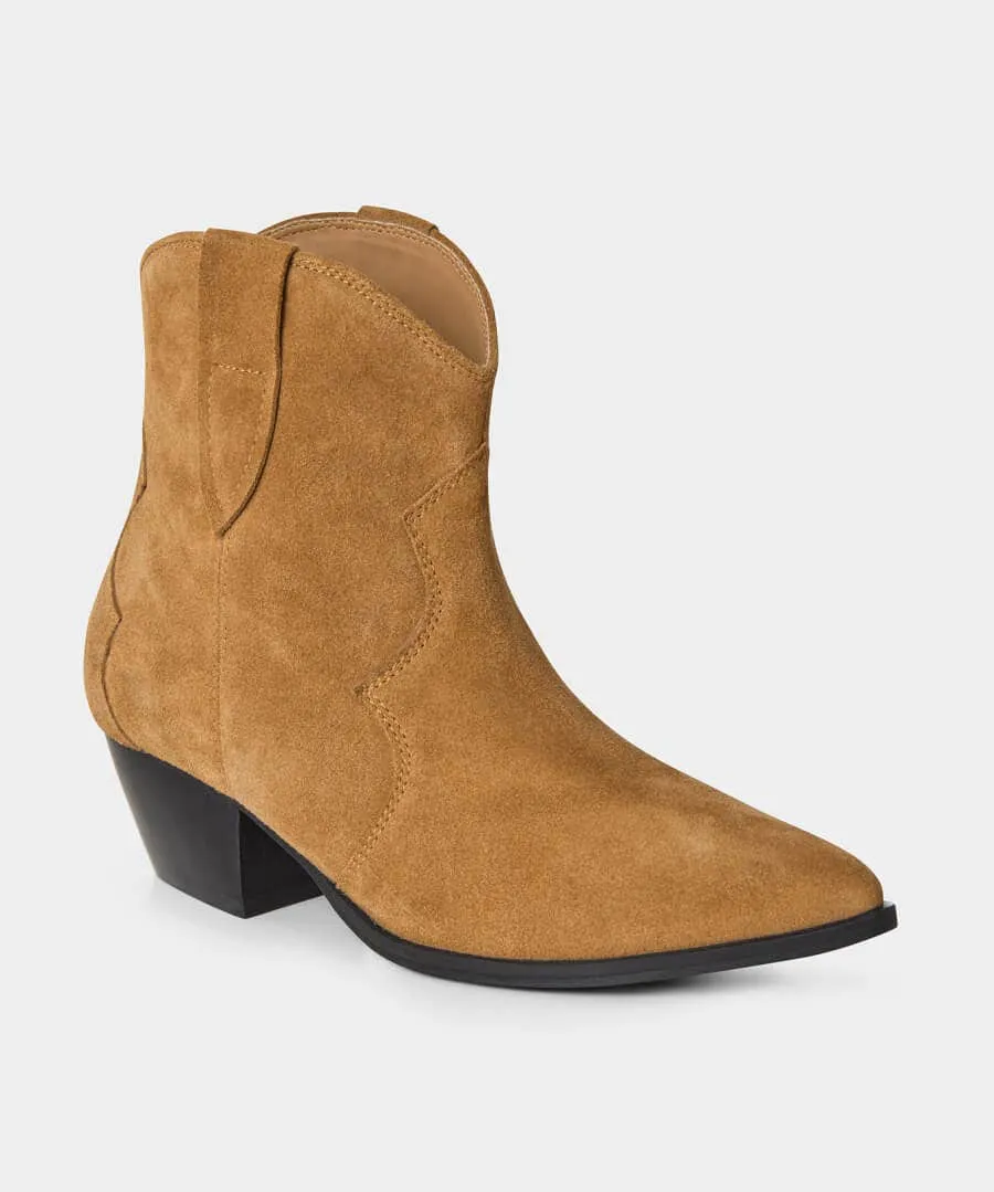 Katy Freeway Suede Western Boots