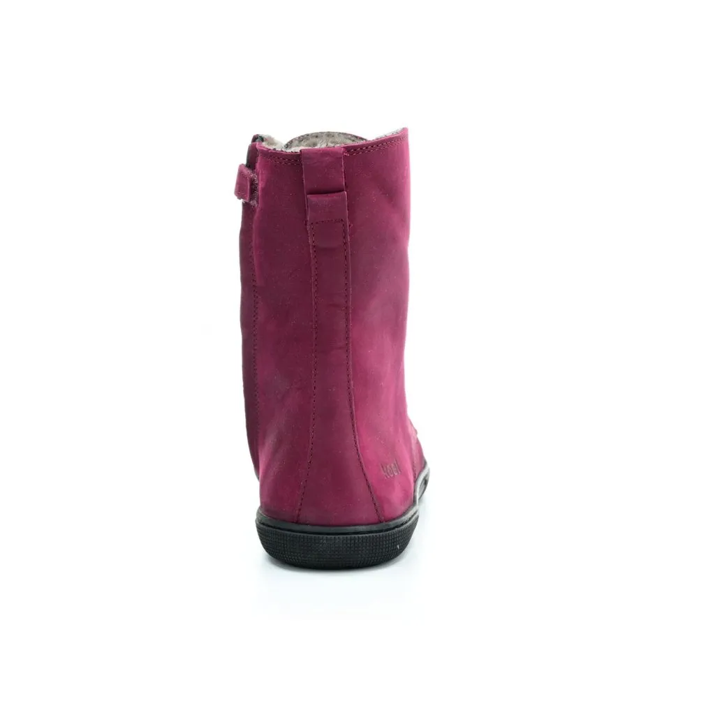 Koel Lady Faro Bordo Lambswool Winter Barefoot Boots