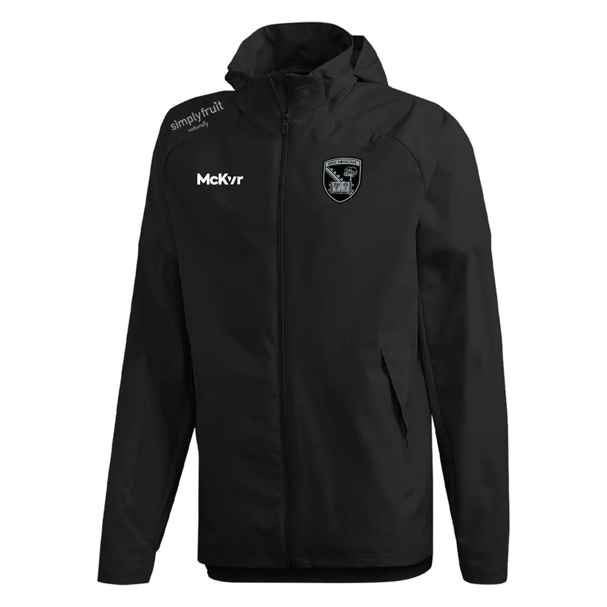 Mc Keever Armagh GAA Core 22 Rain Jacket - Adult - Black