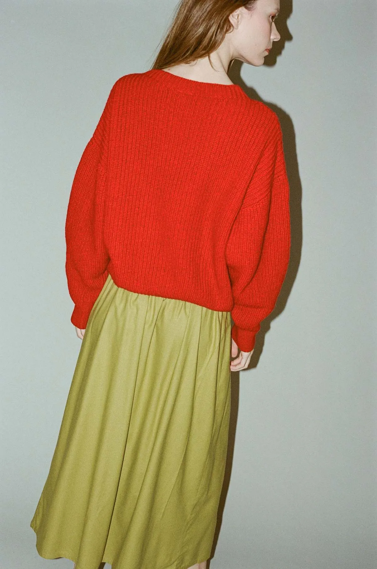 Mea Pullover Sweater - Red