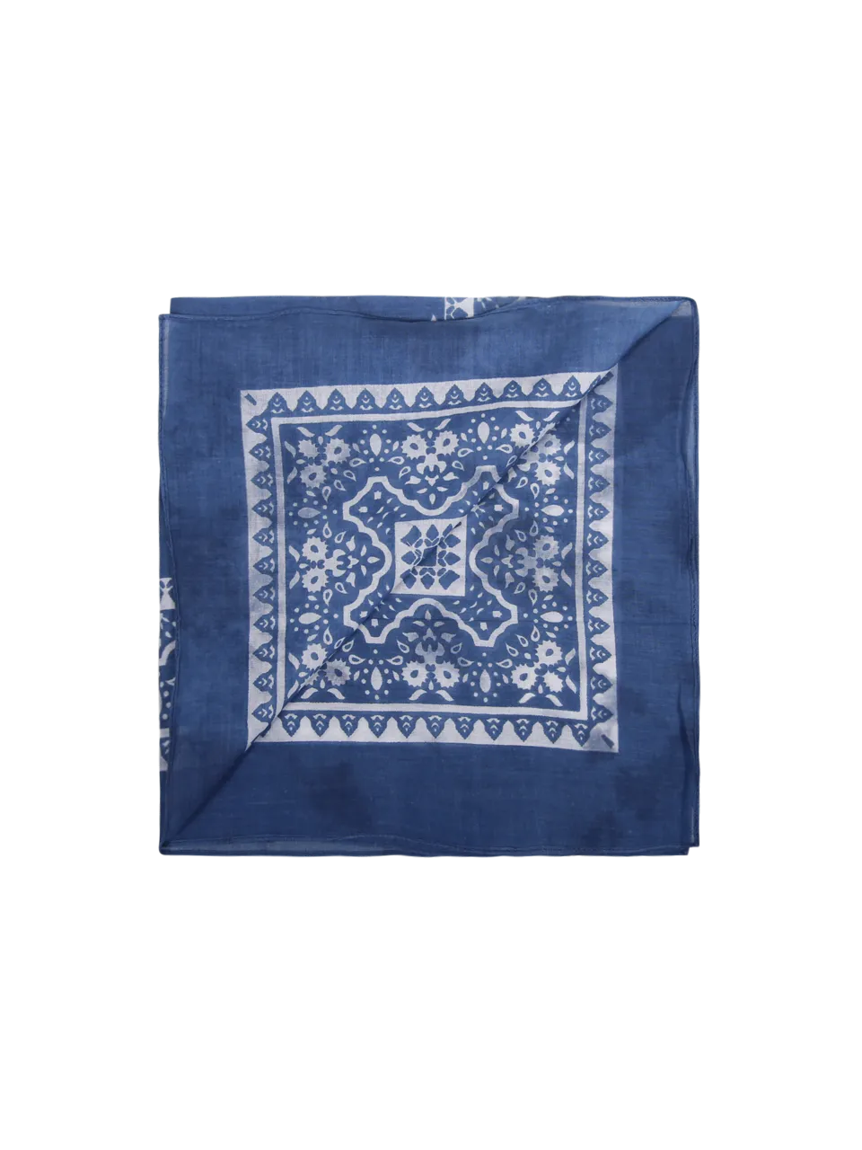 MEN ALTEA BLUE COTTON SCARF