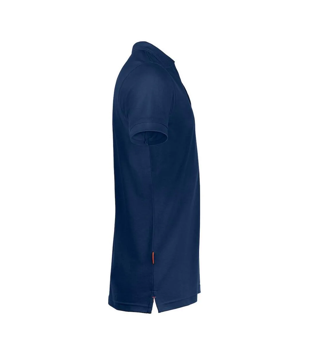 Mens plain polo shirt navy Jobman