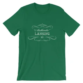 Michigan - Lansing MI - Short-Sleeve Unisex T-Shirt - Authentic