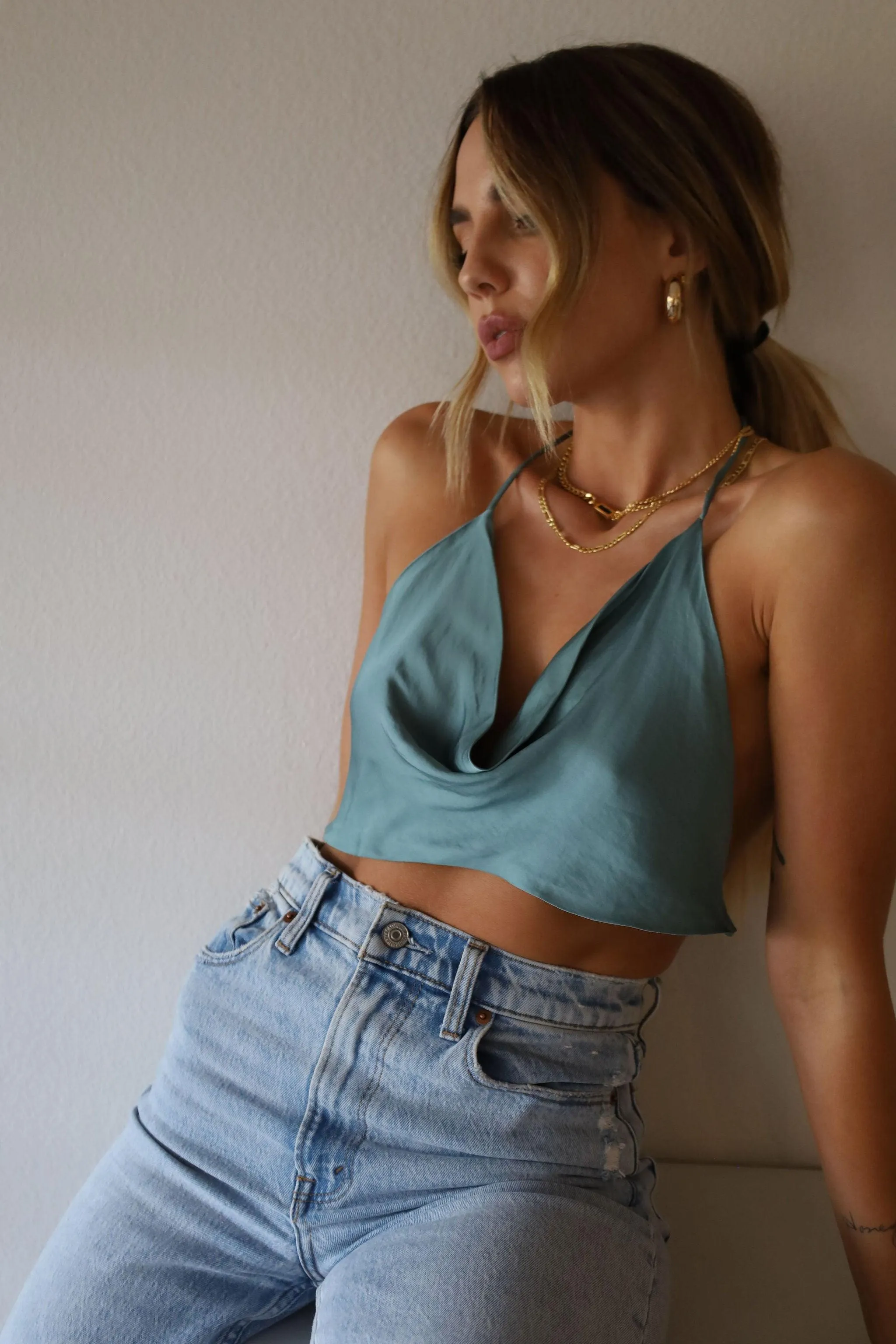 Model Watch Crop Top - FINAL SALE