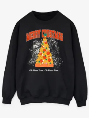 NW2 Christmas Merry Crustmas Mens Black Sweatshirt | Sweatshirts & Hoodies | George at ASDA