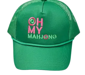 Oh My Mahjong Hat, Green