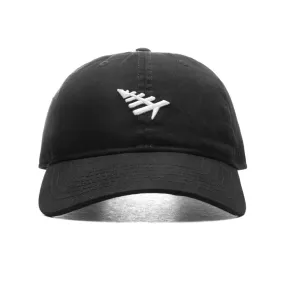 Overdye Wash Icon II Dad Hat - Black