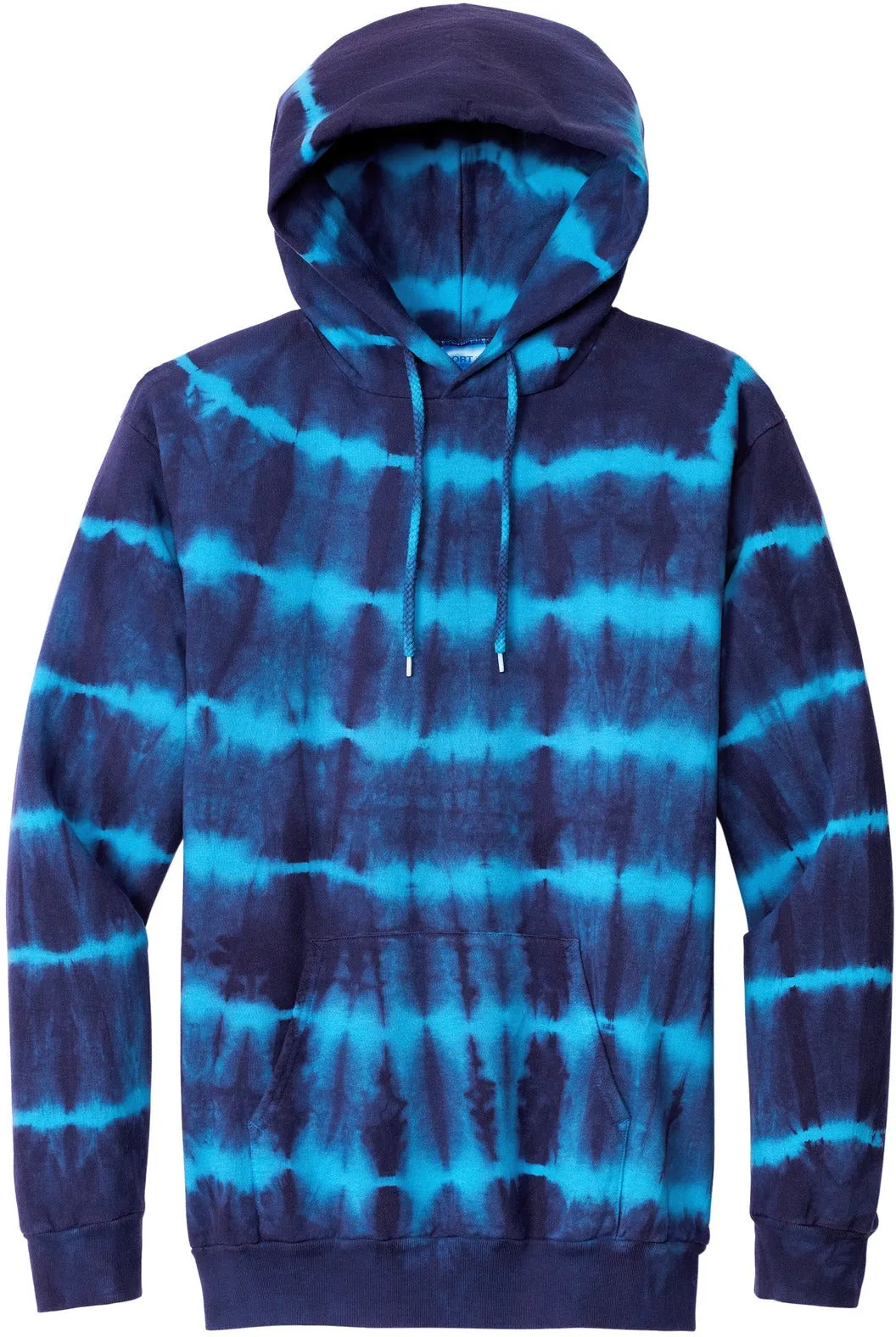 Port & Company Allover Stripe Tie-Dye Fleece