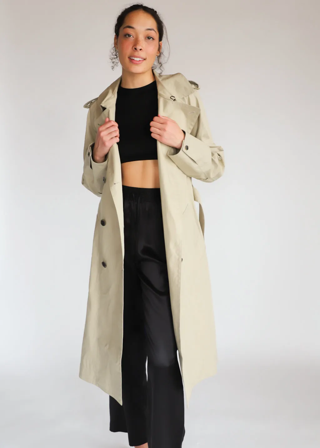 Rag & Bone Gwyn Cotton Trench Coat