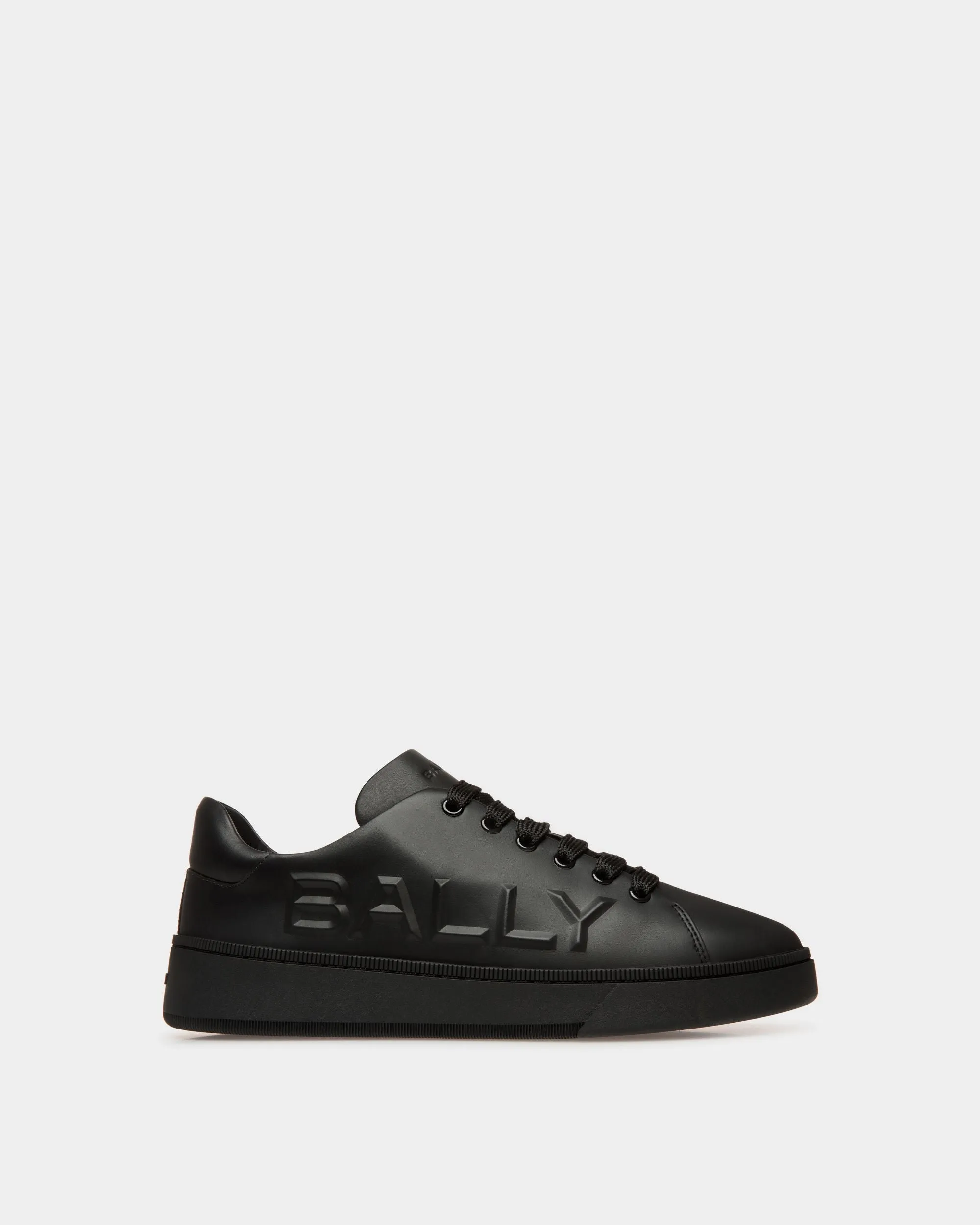 Raise Sneaker in Black Leather 