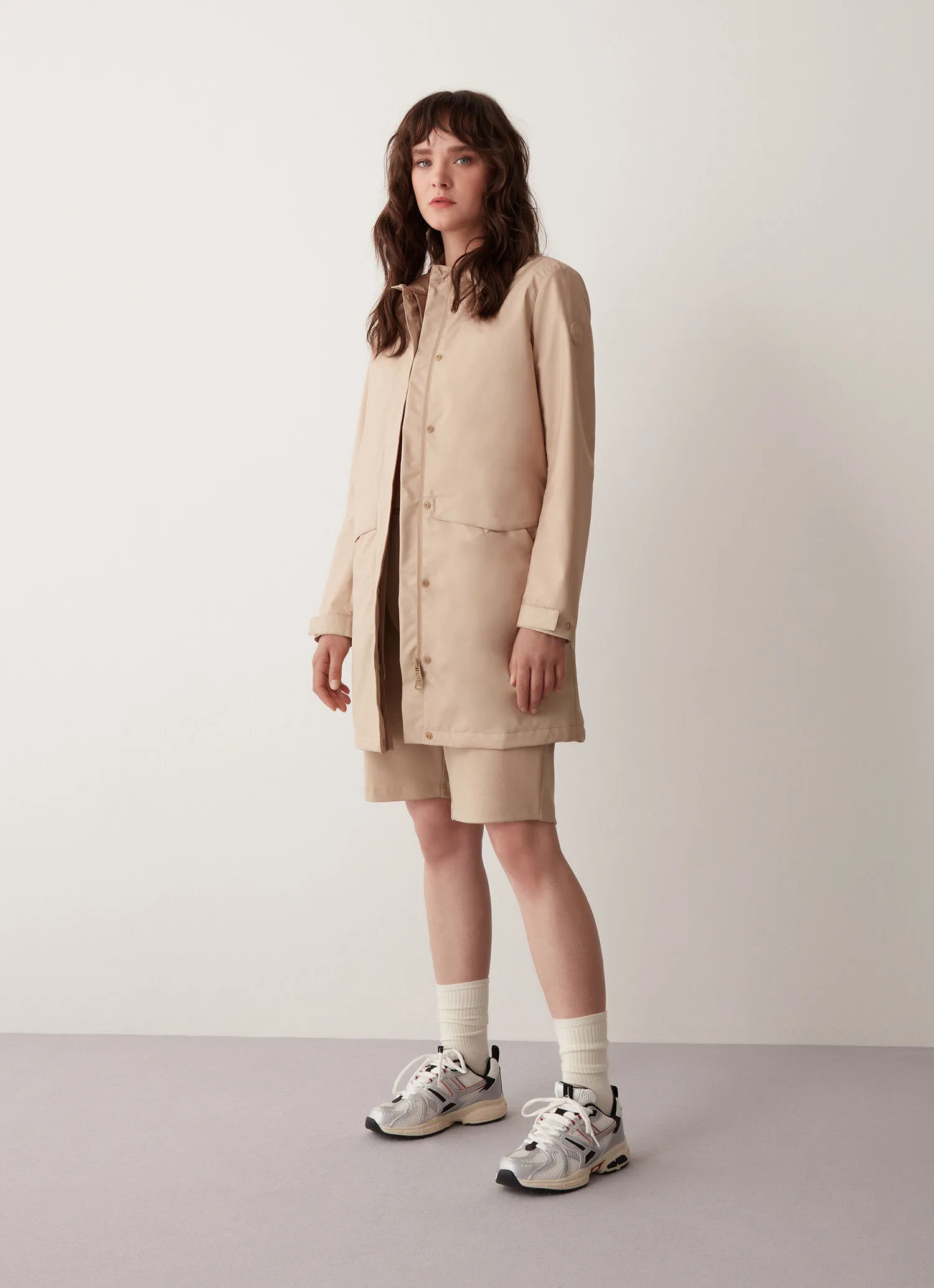 Recycled Essentials unlined coat-