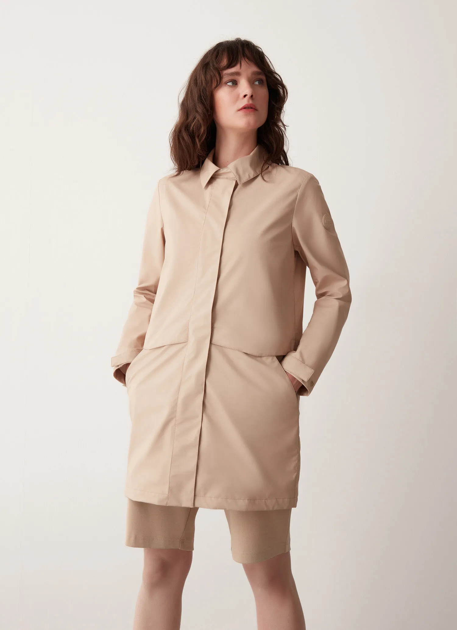 Recycled Essentials unlined coat-