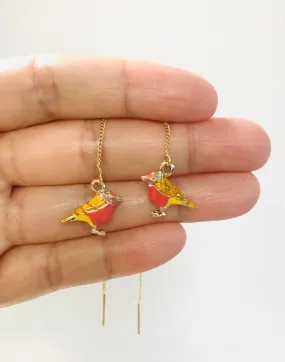 Robin Threaders Earrings