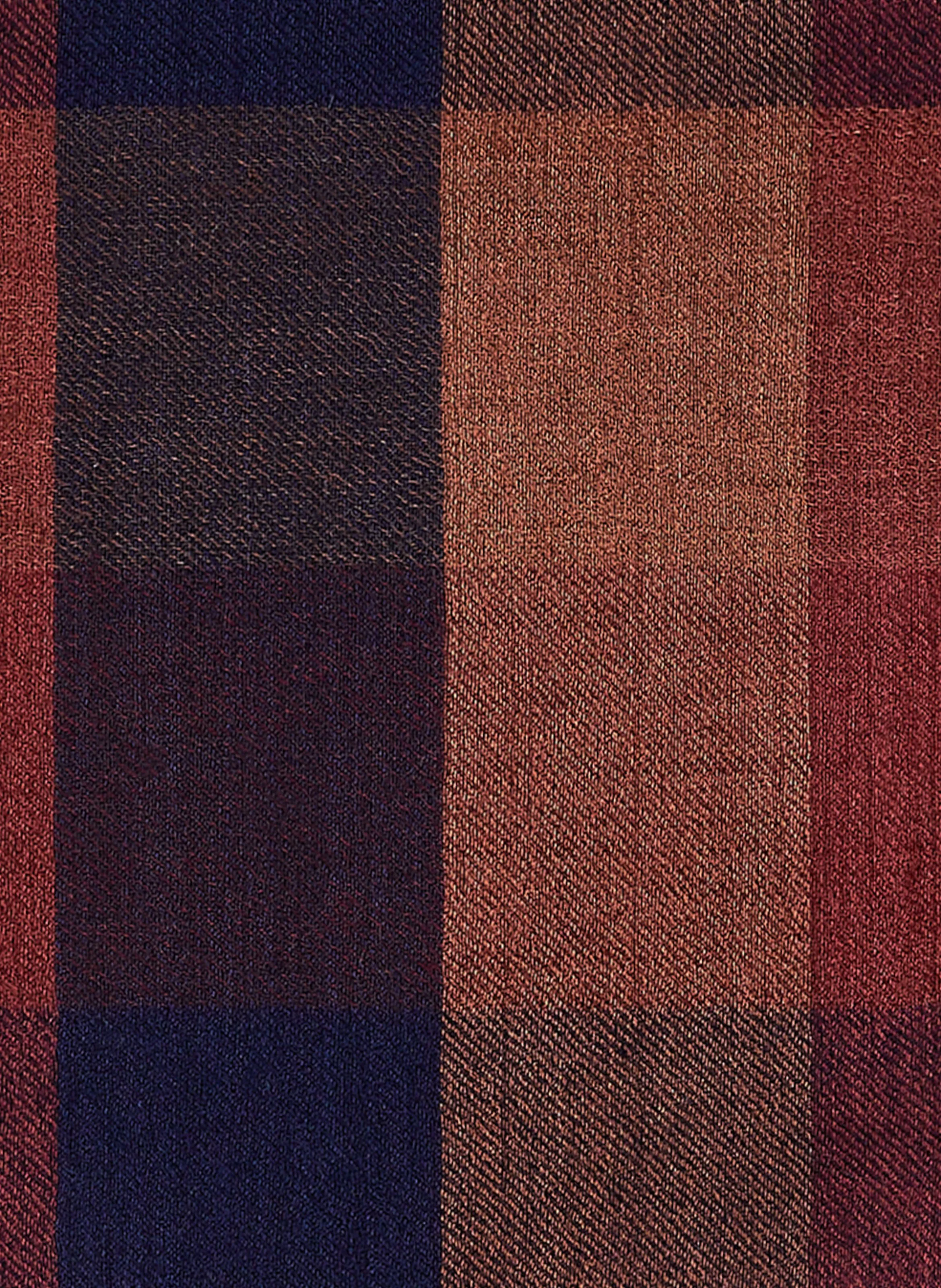 Saison 1865  Wool check scarf - Multicolour